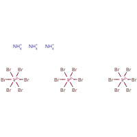 86638-19-9 triammonium hexabromoiridate chemical structure