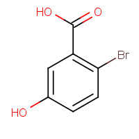 58380-11-3 2-bromo-5-hydroxybenzoic acid chemical structure