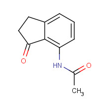 58161-36-7 N-(3-oxo-2,3-dihydro-1H-inden-4-yl)acetamide chemical structure
