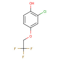 444341-80-4 2-CHLORO-4-(2,2,2-TRIFLUOROETHOXY)PHENOL chemical structure