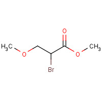 27704-96-7 METHYL 2-BROMO-3-METHOXYPROPIONATE chemical structure