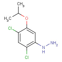 40178-22-1 (2,4-dichloro-5-isopropoxyphenyl)hydrazine chemical structure