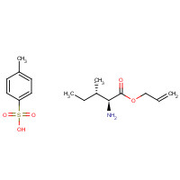 88224-05-9 L-Isoleucine allyl ester p-toluenesulfonate salt chemical structure