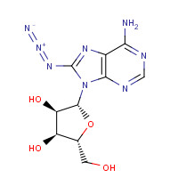 4372-67-2 8-AZIDOADENOSINE chemical structure
