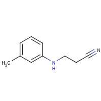 27618-25-3 3-[(3-Methylphenyl)amino]propanenitrile chemical structure