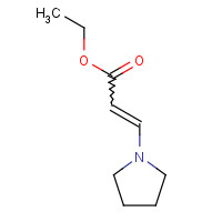 53927-12-1 Ethyl 3-(1-pyrrolidinyl)acrylate chemical structure