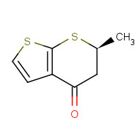 147086-79-1 4H-Thieno[2,3-b]thiopyran-4-one,5,6-dihydro-6-methyl-,(6S) chemical structure