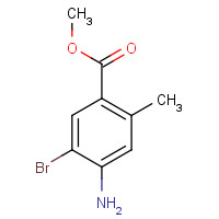 1131588-00-5 methyl 4-amino-5-bromo-2-methylbenzoate chemical structure