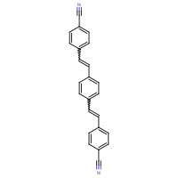 13001-40-6 1,4-Bis(4-cyanostyryl)benzene chemical structure
