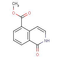 91137-50-7 methyl 1-oxo-1,2-dihydroisoquinoline-5-carboxylate chemical structure