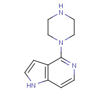 214045-67-7 4-(piperazin-1-yl)-1H-pyrrolo[3,2-c]pyridine chemical structure