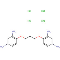 74918-21-1 1,3-Bis(2,4-diaminophenoxy)propane tetrahydrochloride chemical structure
