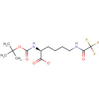 16965-06-3 BOC-LYS(TFA)-OH chemical structure