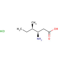 219310-10-8 L-beta-Homoisoleucine hydrochloride chemical structure