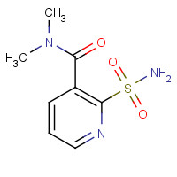 125274-65-9 2-(AMINOSULFONYL)-N,N-DIMETHYL-3-PYRIDINECARBOXAMIDE chemical structure