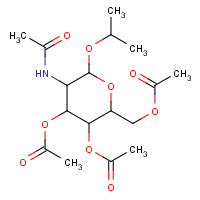 7772-85-2 ISO-PROPYL 2-ACETAMIDO-3,4,6-TRI-O-ACETYL-2-DEOXY-BETA-D-GLUCOPYRANOSIDE chemical structure