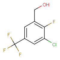 261763-05-7 3-CHLORO-2-FLUORO-5-(TRIFLUOROMETHYL)BENZYL ALCOHOL chemical structure