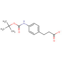 149506-05-8 3-(4-TERT-BUTOXYCARBONYLAMINO-PHENYL)-PROPIONIC ACID chemical structure