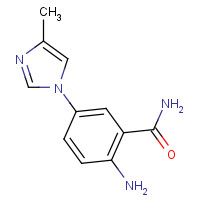 1206679-06-2 2-amino-5-(4-methyl-1H-imidazol-1-yl)benzamide chemical structure