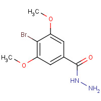 263567-38-0 4-bromo-3,5-dimethoxybenzoylhydrazine chemical structure