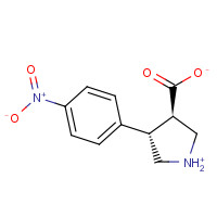 1049978-30-4 Trans-4-(4-nitrophenyl)pyrrolidine-3-carboxylic acid chemical structure