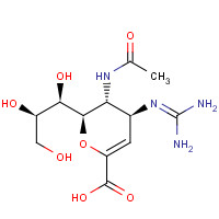 139110-80-8 ZANAMIVIR HYDRATE chemical structure