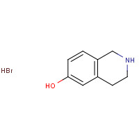 59839-23-5 1,2,3,4-TETRAHYDRO-ISOQUINOLIN-6-OL HBR chemical structure