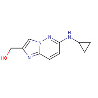 1184918-88-4 (6-(cyclopropylamino)imidazo[1,2-b]pyridazin-2-yl)methanol chemical structure