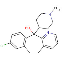 38089-93-9 8-Chloro-6,11-dihydro-11-(1-methyl-4-piperidinyl)-5H-benzo[5,6]cyclohepta[1,2-b]pyridin-11-ol chemical structure