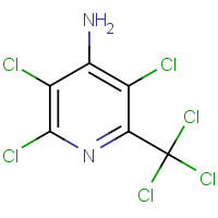 5005-62-9 4-AMINO-3,5,6-TRICHLORO-2-(TRICHLOROMETHYL)PYRIDINE chemical structure