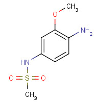 57165-06-7 N-(4-Amino-3-methoxyphenyl)methanesulfonamide chemical structure