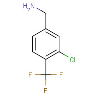 361393-93-3 3-CHLORO-4-(TRIFLUOROMETHYL)BENZYL AMINE chemical structure