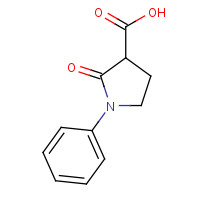 56137-52-1 1-PHENYL-2-OXO-3-PYRROLIDINECARBOXYLIC chemical structure