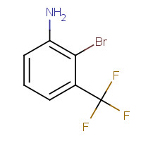 58458-10-9 2-bromo-3-(trifluoromethyl)aniline chemical structure