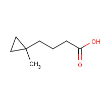 39223-32-0 4-(1-methylcyclopropyl)butanoic acid chemical structure