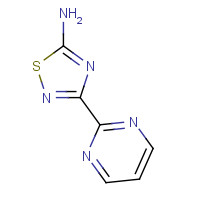 138588-24-6 3-(pyrimidin-2-yl)-1,2,4-thiadiazol-5-amine chemical structure
