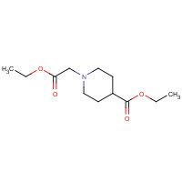 1838-39-7 Ethyl 4-(ethoxycarbonyl)piperidine-1-acetate chemical structure