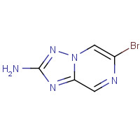 1184915-33-0 6-bromo-[1,2,4]triazolo[1,5-a]pyrazin-2-amine chemical structure