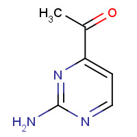 106157-82-8 Ethanone,1-(2-amino-4-pyrimidinyl)- chemical structure