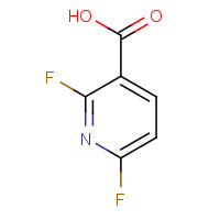 171178-50-0 2,6-Difluoropyridine-3-carboxylic acid chemical structure
