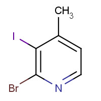 88494-42-2 2-BROMO-3-IODO-4-PICOLINE chemical structure