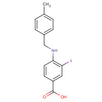 1131614-91-9 3-iodo-4-(4-methylbenzylamino)benzoic acid chemical structure