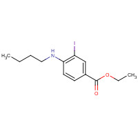 681259-72-3 ethyl 4-(butylamino)-3-iodobenzoate chemical structure