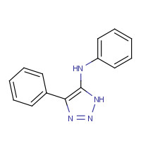 53684-55-2 N,4-diphenyl-1H-1,2,3-triazol-5-amine chemical structure
