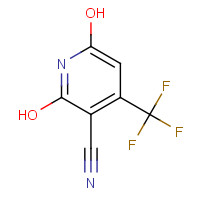 3335-46-4 3-CYANO-2,6-DIHYDROXY-4-(TRIFLUOROMETHYL)PYRIDINE chemical structure