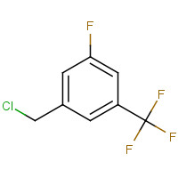 634151-25-0 3-FLUORO-5-TRIFLUOROMETHYLBENZYL CHLORIDE chemical structure
