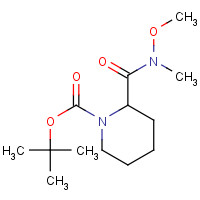 211310-10-0 1-BOC-2-(METHOXY-METHYL-CARBAMOYL)PIPERIDINE chemical structure