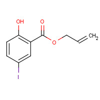 15125-85-6 allyl 2-hydroxy-5-iodobenzoate chemical structure