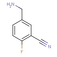 368426-86-2 5-(Aminomethyl)-2-fluorobenzonitrile chemical structure