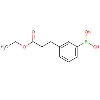 913835-82-2 3-(2-ETHOXYCARBONYLETHYL)BENZENEBORONIC ACID 97 chemical structure